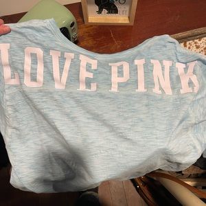 Pink quarter sleeved shirt